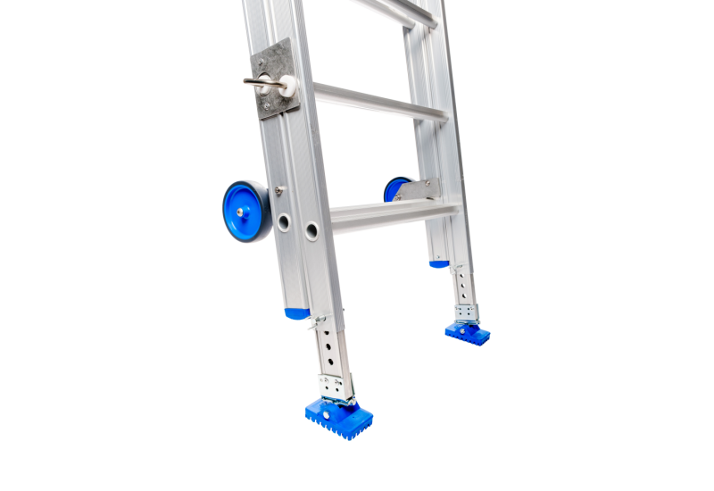 Solide EPM1018 : Échelle Prémur Extensible 10-18 Échelons Grande Portée