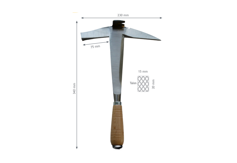 Jouanel MACDS : Marteau Couvreur Droitier & Panne Large