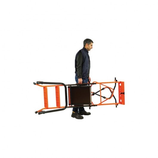 Mondelin Gardia 110cm : Escabeau Sécurisé PIRL avec Stabilisateurs