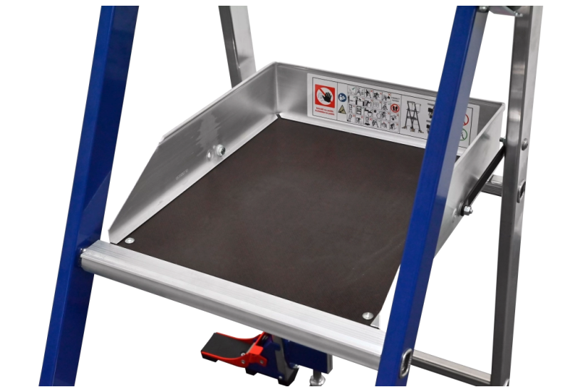 Duarib Stepper 2 Marches : Plateforme de Travail & Rayonnage Ergonomique