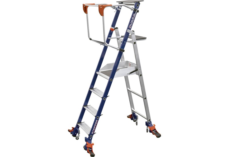 Duarib Stepper 4 Marches : Plateforme de Rayonnage Grande Hauteur (EMER)