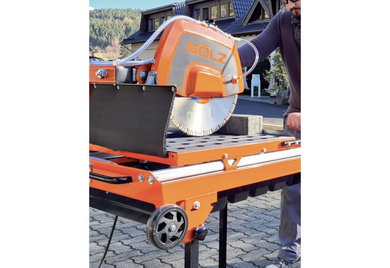 Gölz MS400 : Scie à Maçonnerie Compacte & Universelle Tête Inclinable