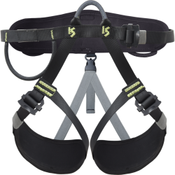 Harnais escalade Kratos Safety BAMBOU réglable pour accrobranche et sport - Vue de face
