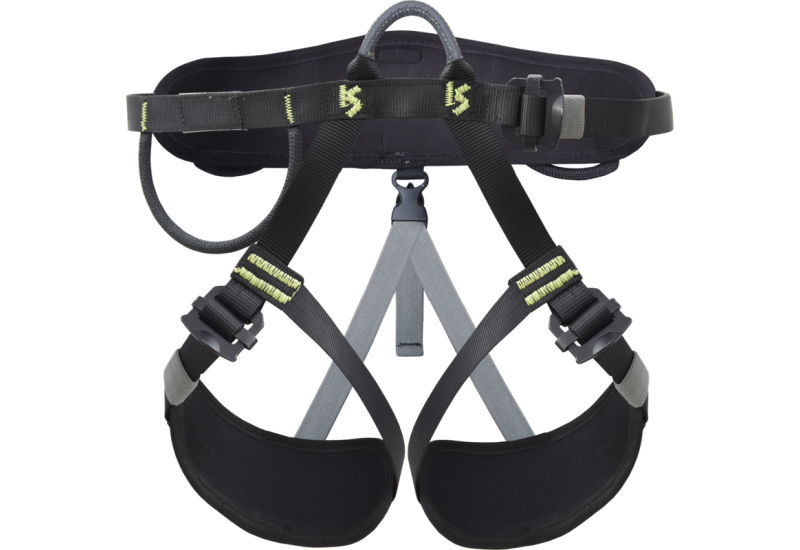Harnais escalade Kratos Safety BAMBOU réglable pour accrobranche et sport - Vue de face