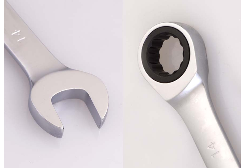 KING TONY - Trousse de 14 clés mixtes à cliquet 8 à 24mm