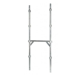 Cadre échafaudage H aluminium Tubesca Comabi R3 hauteur 2m pour structure R200