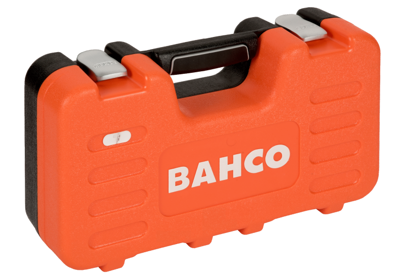 BAHCO - Jeu de douilles 1/2", 6 pans, métriques, et cliquet - 24 pc/coffret