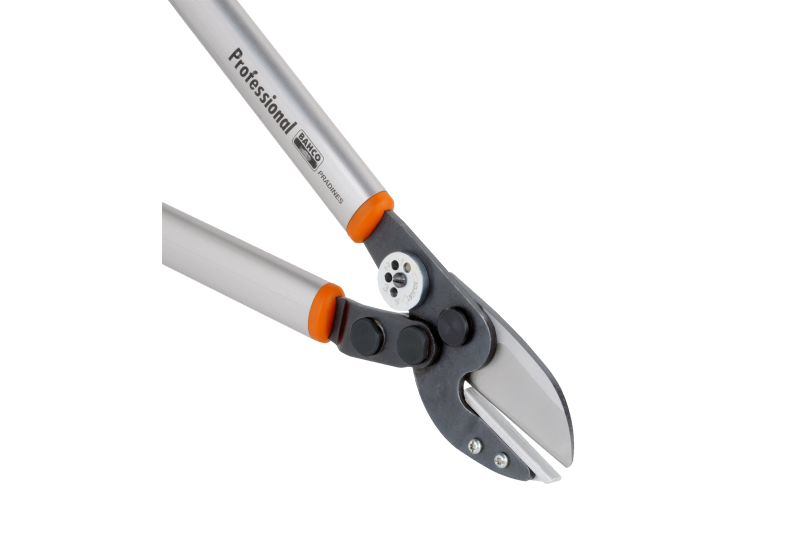 BAHCO - Ébrancheur pro à enclume avec action de levier et poignée en aluminium, 850 mm