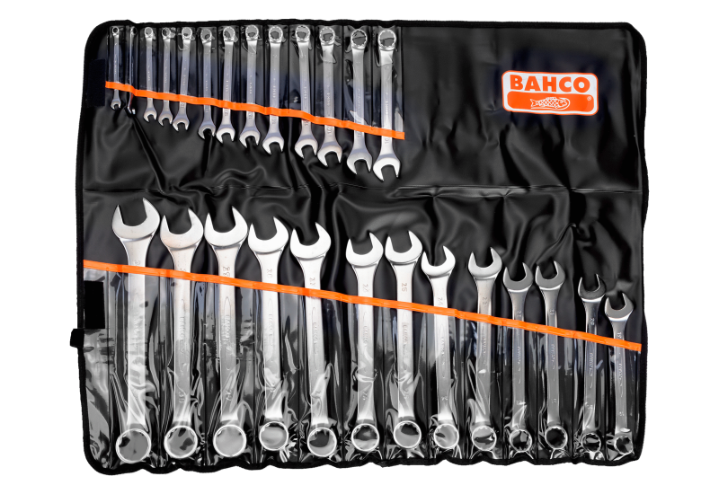 BAHCO - Jeu de clés mixtes plates métriques - 26 pcs/pochette