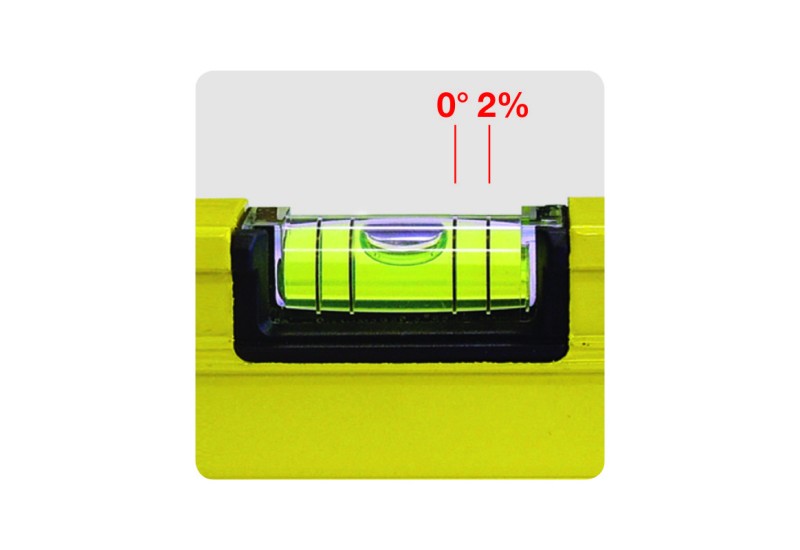 Niveau Pro 100cm Socle Plat : Précision 0,5mm/m | METRICA