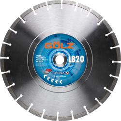 disque diamant beton GÖLZ LB20 400 mm coupe à eau scie sur table