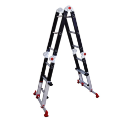 Échelle pliante télescopique avec plateforme ALTRAD MODULO PRO PF (MODPROPF)