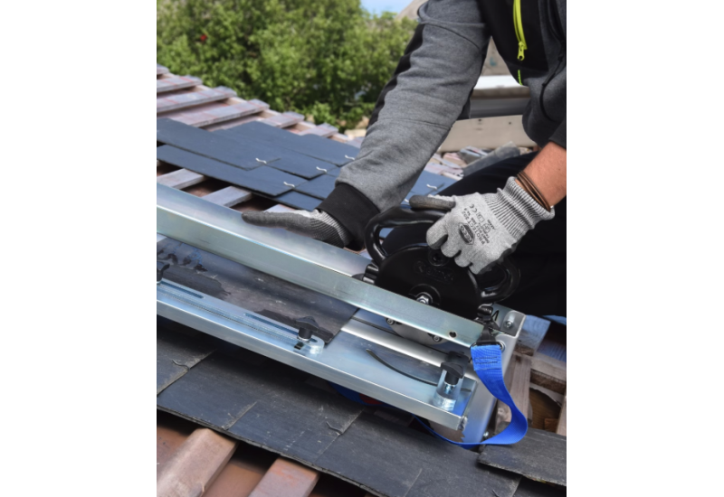 DIMOS - Coupe-ardoise MINI-CAD Confort pour ardoises naturelles