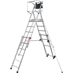 Plateforme individuelle roulante de travail DUARIB T-REX SCOP 6/9 marches vue d’ensemble