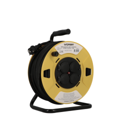 Enrouleur cable 40 m H07RN-F 3G2,5 IP44 ECO WILMART – Réf. WIL005814