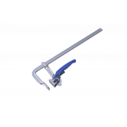 Serre-joint forgé Wilmart 50cm léger avec rail 25x12 et système serrage rapide pour coffrage et maçonnerie.