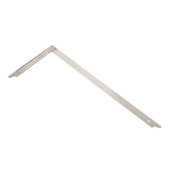 Équerre de charpentier Wilmart 70cm en acier inoxydable avec trous de traçage pour milieux humides et charpente.