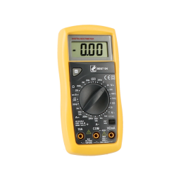 Multimètre numérique Wilmart grand format pour mesure de tension courant et résistance électrique.