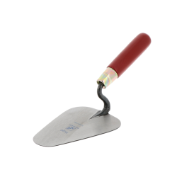 Truelle de maçon forme Charleroi Wilmart 180mm à lame forgée pour la pose de briques.