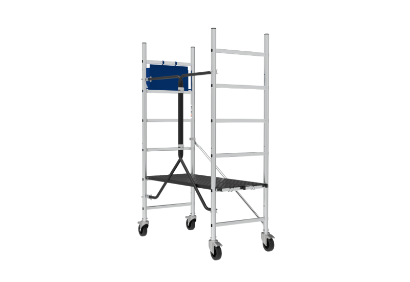 Utilisation des deux plateaux en décalé pour travaux en escalier.