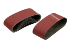 Paquet de 10 bandes abrasives DeWalt DT3667 grain 80 moyen dimensions 64x356mm pour ponceuse compacte DWP352VS.