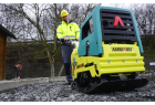 Compacteur bidirectionnel lourd Ammann APH 65/85 65kN à entraînement hydrostatique.