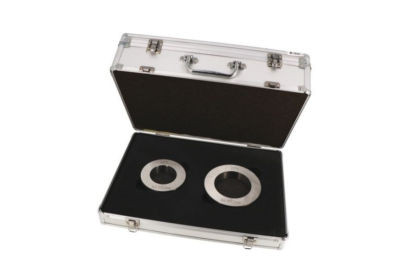 Contrôleur d'alésage Wilmart à 3 touches carbure, capacité 50-100 mm, lecture au 1/100ème.