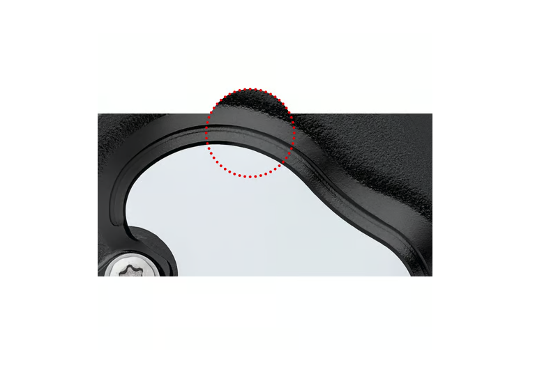 Tête de coupe Knipex 95 36 315 A avec mécanisme couronne dentée.