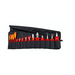 Trousse à outils isolée 1000V KNIPEX 98 99 13 avec 15 outils VDE.