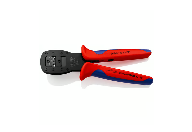 Empreintes de sertissage pour connecteurs D-Sub et HD 20 Knipex.