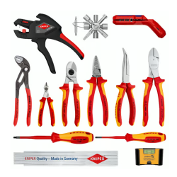 Jeu d'outils Électro KNIPEX 00 20 90 V02 assortiment 14 pièces.