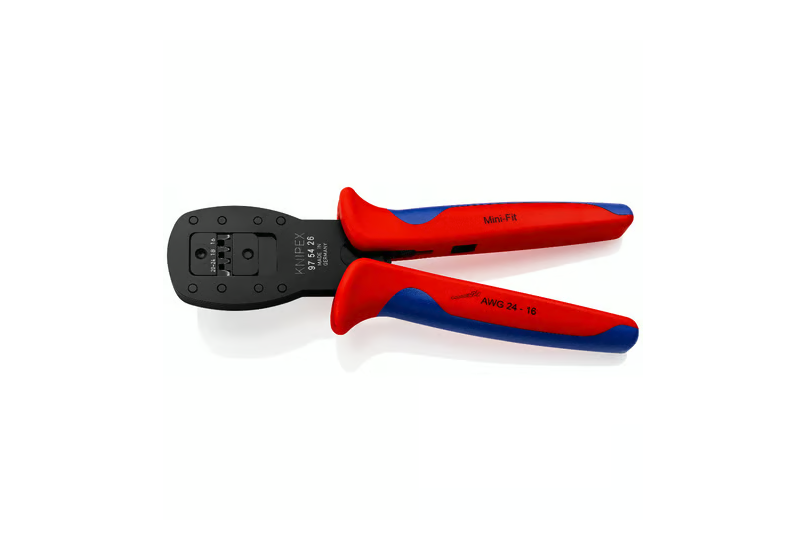 Positionneur de connecteurs Molex Mini-Fit sur pince Knipex 97 54 26.