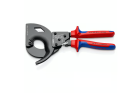 Coupe-câbles à cliquet KNIPEX 95 31 280 capacité Ø 52 mm.