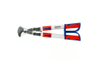 Coupe-câbles à cliquet KNIPEX 95 32 038 avec bras télescopiques en aluminium.