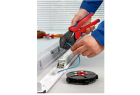 Changement rapide de matrice de sertissage sans outil sur la pince MultiCrimp Knipex.
