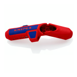 Outil universel à dégainer KNIPEX ErgoStrip® 16 95 01 SB pour droitiers.