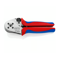 Pince à sertir quatre points KNIPEX 97 52 65 pour contacts tournés