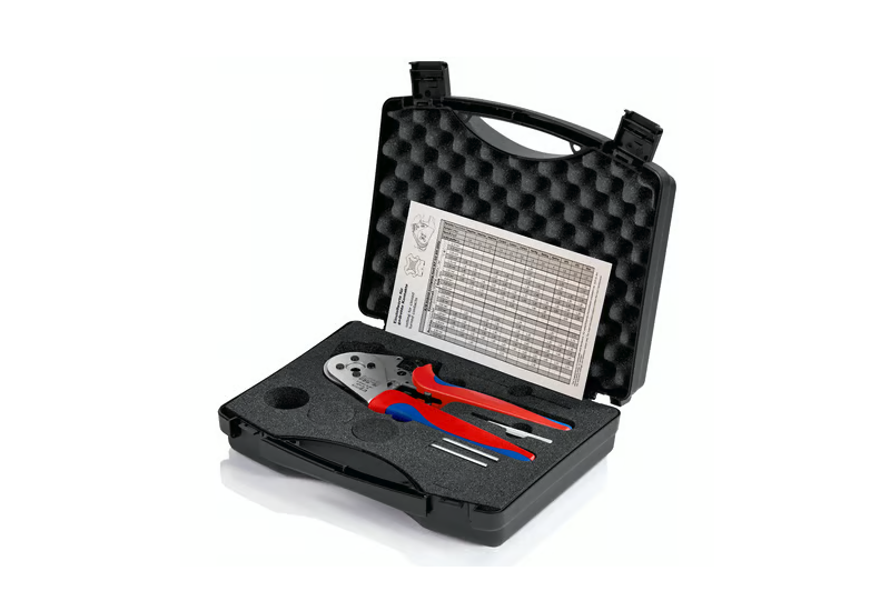 Mécanisme à cliquet déverrouillable KNIPEX 97 52 65 sertissage constant