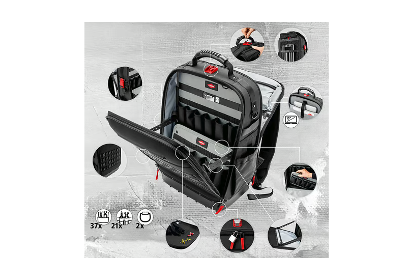 Compartiments intérieurs pour outils et instruments de mesure sac KNIPEX X18