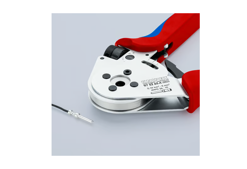 Capacité 0,14 à 6 mm² AWG 26–10 pince à sertir KNIPEX 97 52 65 A