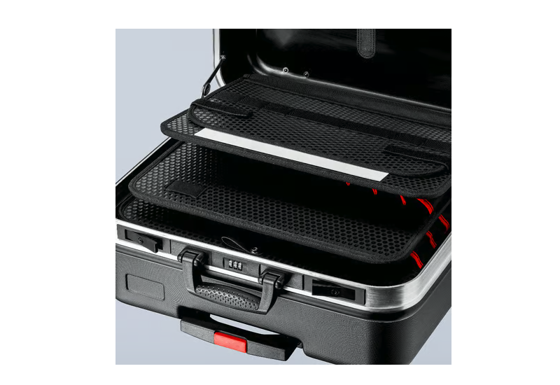 Châssis aluminium enveloppant mallette KNIPEX BIG Basic Move plomberie