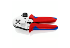 Pince à sertir quatre points KNIPEX 97 52 63 pour contacts tournés