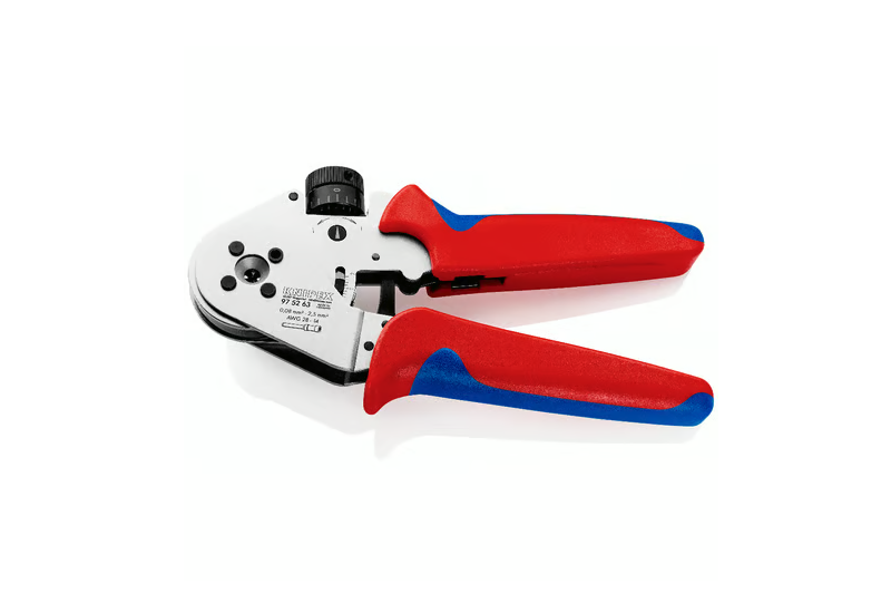 Sertissage 4 points KNIPEX 97 52 63 capacité 0,08 à 2,5 mm²