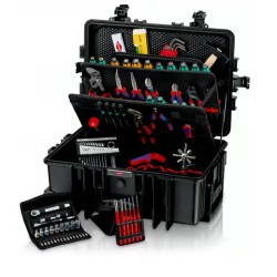 Organisation interne avec 147 compartiments du jeu d’outils