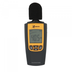Sonomètre numérique Wilmart réf. 005000 mesurant de 30 à 120 dB avec écran LCD rétroéclairé