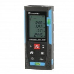 Télémètre laser 60 m réf. 005013 – dimensions 112x50x25 mm, précision ±2 mm, indice IP54, vue générale