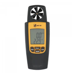 Anémomètre thermomètre hygromètre 3 en 1 réf. 005100 – turbine intégrée, dimensions 157x60x30 mm, vue générale
