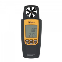 Anémomètre thermomètre débit air 3 en 1 réf. 005101 – turbine intégrée, dimensions 157x60x30 mm, vue générale