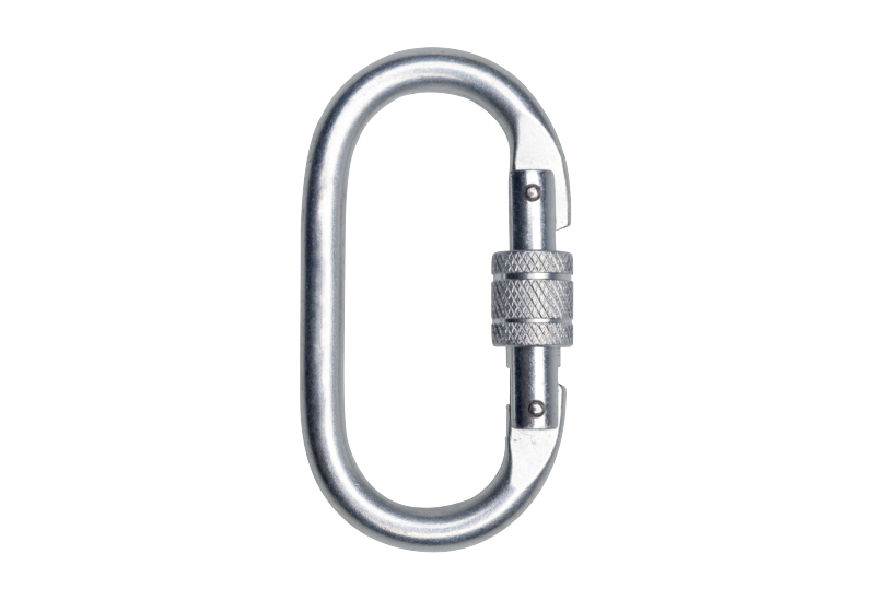 Détail mécanisme de blocage acier plastique du coulissant bloqueur sur corde Delta Plus CAMELEON AN066 diamètre corde 10,5 mm