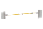 Ligne de vie temporaire Delta Plus SPEEDLINE LV201 – Sangle 20 m, 2 users, EN795 Type B+C